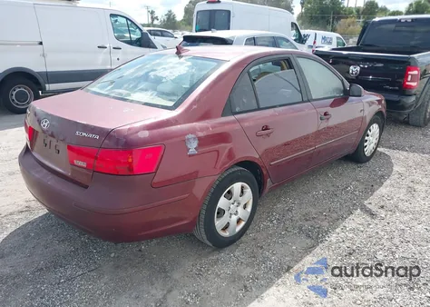 2009 Hyundai Sonata Gls from USA, damaged, VIN 5NPET46C09H436482